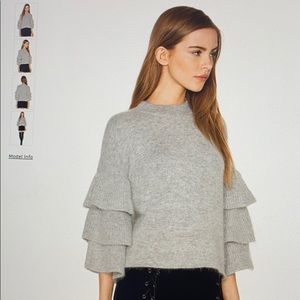 REVOLVE Endless Rose Tiered Ruffle Sleeve Sweater